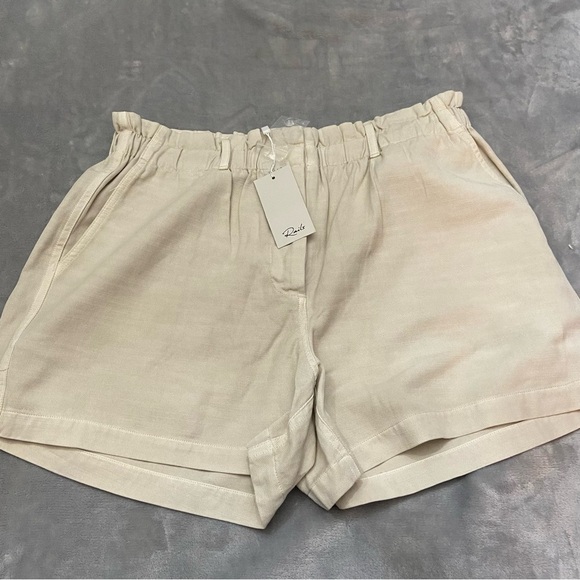 New! Rails Monte Stone high waisted paper bag Shorts 21018 - Picture 4 of 10